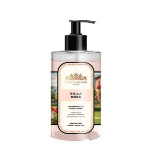 Distributeur savon mains 500ml FIOR DI MILANO, senteur  Villa Rose