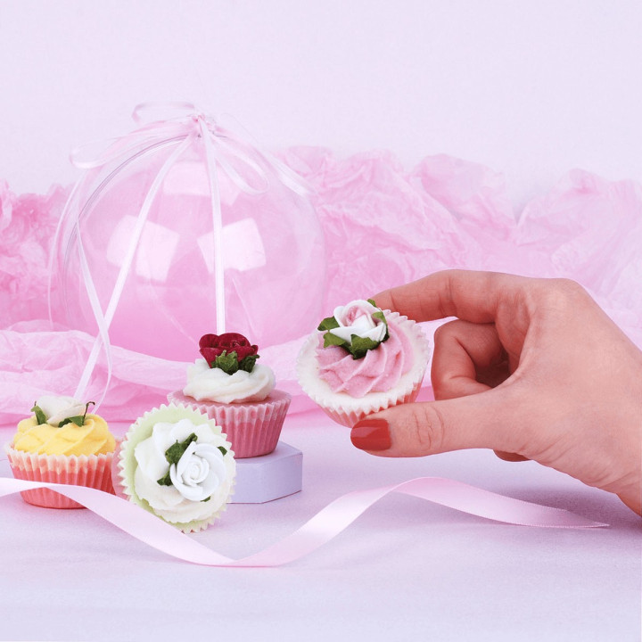 Coffret de 4 Cakes crémeux pour le bain COLOR BOUQUET