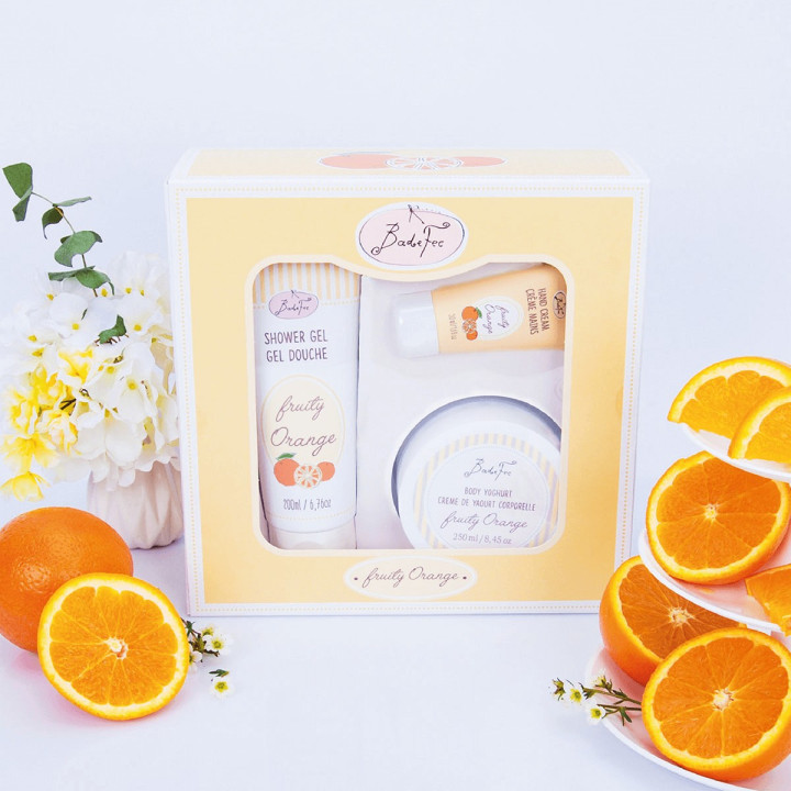 Coffret pour le corps YOGHURT LINE, senteur Orange