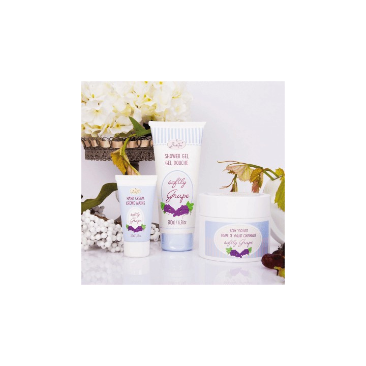 Coffret pour le corps YOGHURT LINE, senteur Raisin