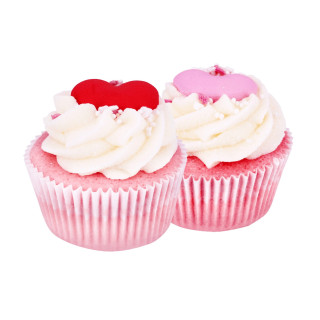 Cupcake de bain crémeux 100g AMORE