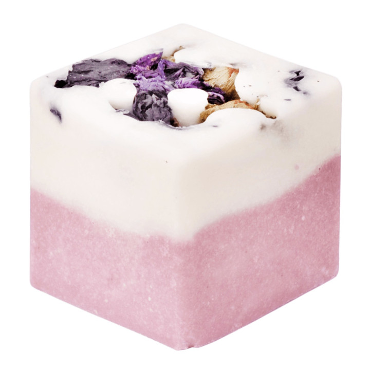 Cube de bain crémeux 50g MIX ROSE