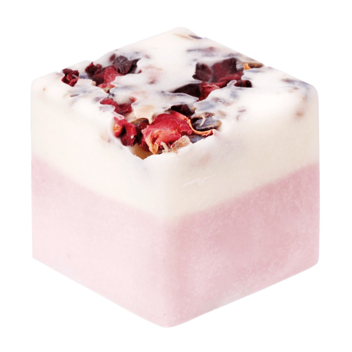 Cube de bain crémeux 50g MIX ROSE