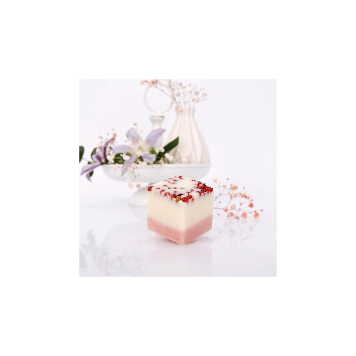 Cube de bain crémeux 50g MIX ROSE