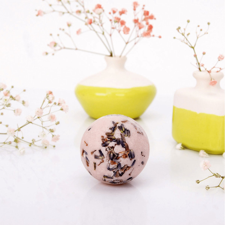 Boule de bain crémeuse 45g FLOWERS MIX