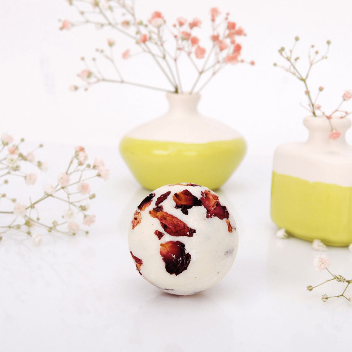 Boule de bain crémeuse 45g FLOWERS MIX