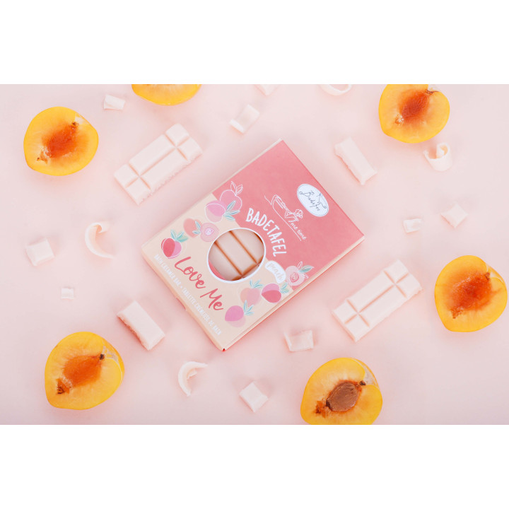Chocolat de bain crémeux 80g LOVE ME