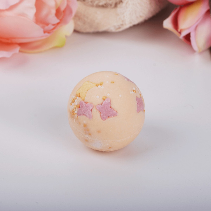 Boule de bain crémeuse 40g BUTTERFLY