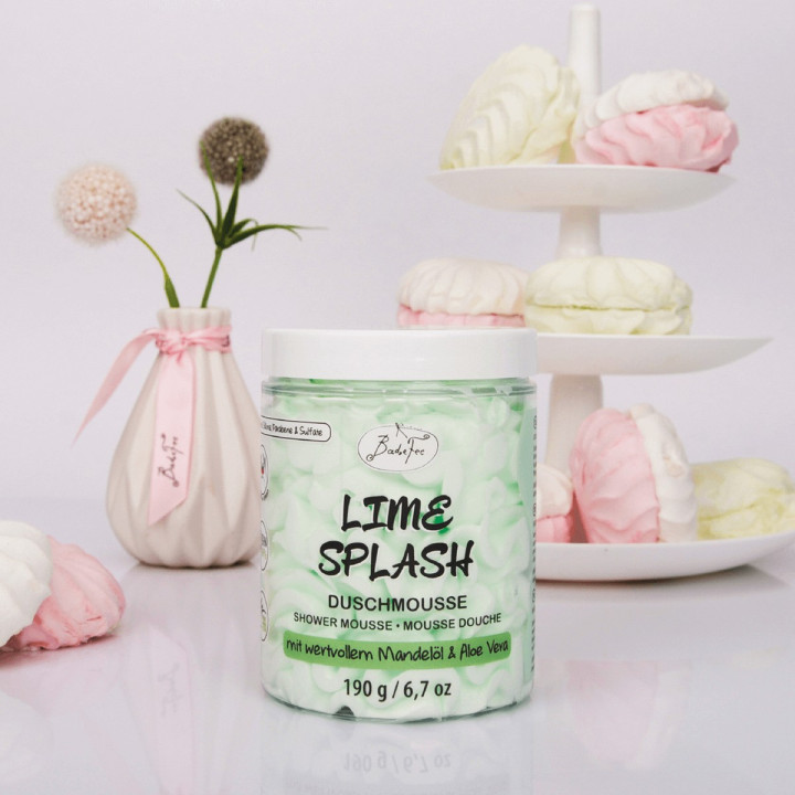Mousse de douche 190g LIME SPLASH, senteur Citron