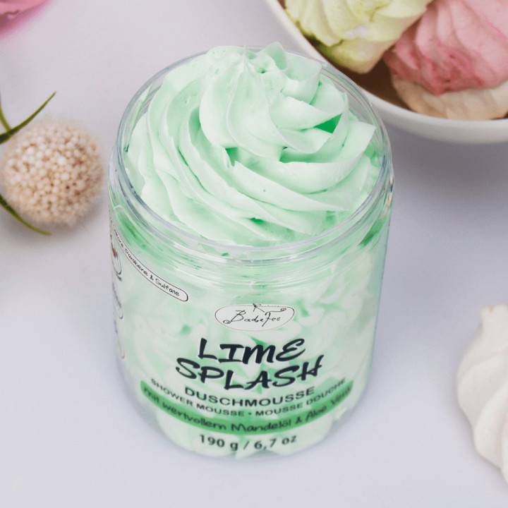 Mousse de douche 190g LIME SPLASH, senteur Citron