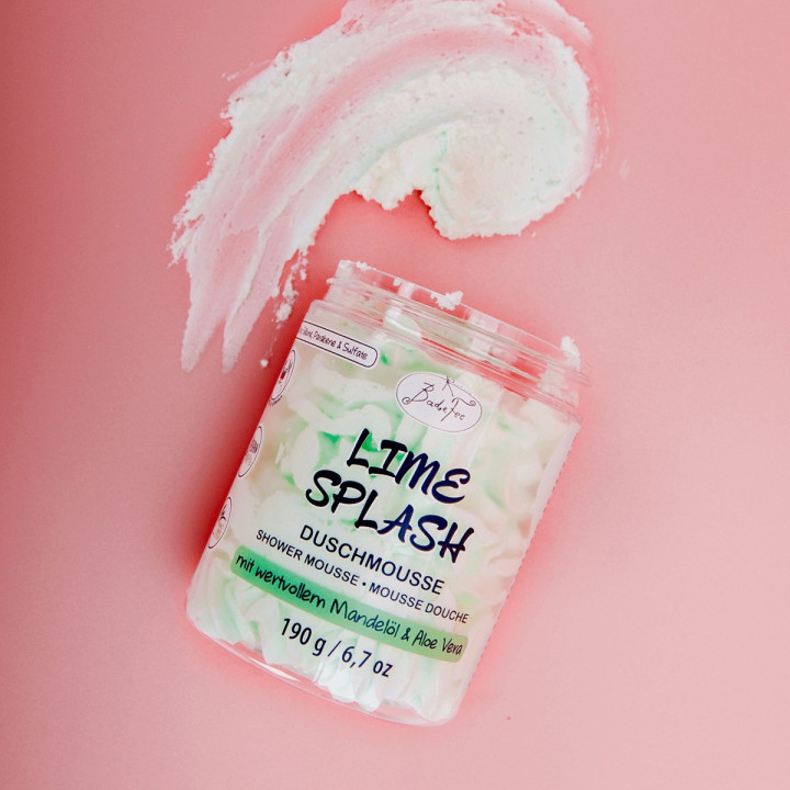 Mousse de douche 190g LIME SPLASH, senteur Citron