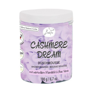 PAS DISPO Mousse de douche 190g CASHMERE DREAM, senteurs Bergamote Fleur de Pêche