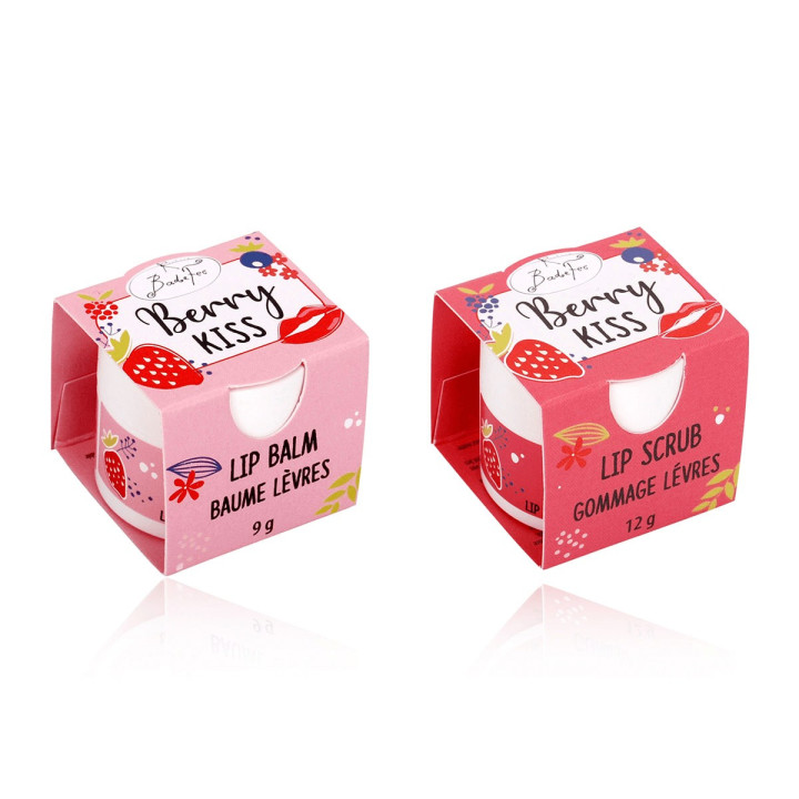 Baume + Gommage lèvres BERRY KISS