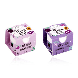 Baume + Gommage lèvres PLUM KISS
