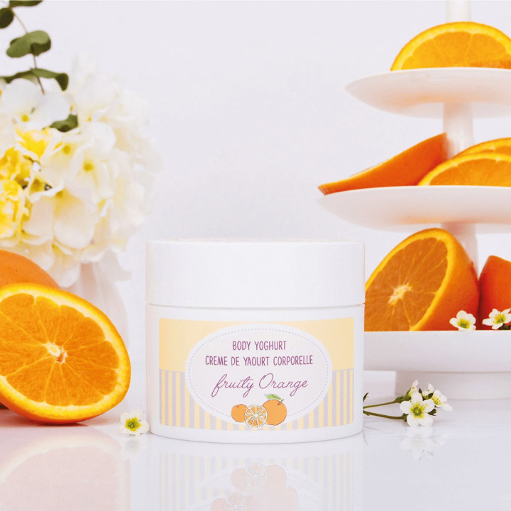 Lait corps 250ml YOGHURT LINE , senteur Orange