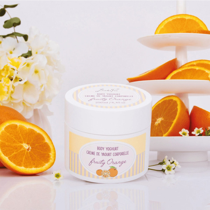Lait corps 250ml YOGHURT LINE , senteur Orange