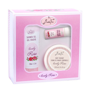 Coffret pour le corps YOGHURT LINE, senteur Rose