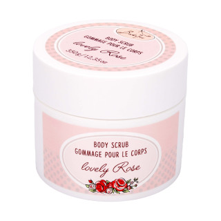 Gommage corps 350ml YOGHURT LINE, senteur Rose