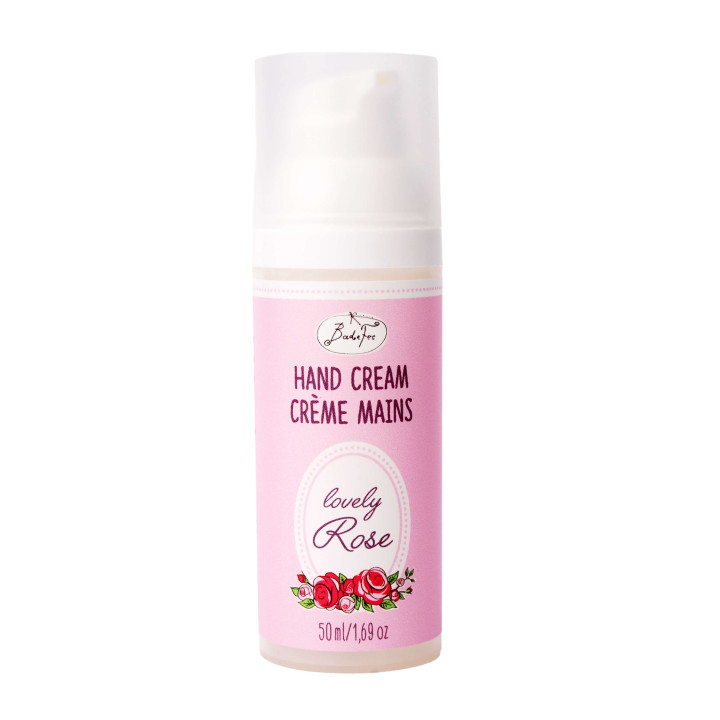 Crème mains 50ml YOGHURT LINE, senteur Rose