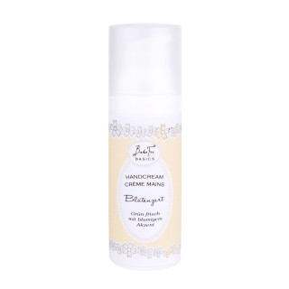Crème mains 50ml BASICS, senteur Thé vert/Fleurs des prés d'été &Pomme