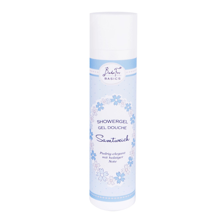 Gel douche 250ml BASICS, senteur Agrumes/Jasmin/Bois de santal/Ambre