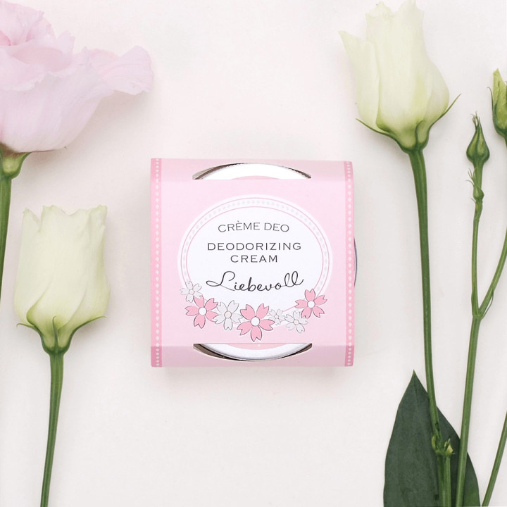 Déodorant crème 50ml BASICS, senteur Fraise/Rhubarbe