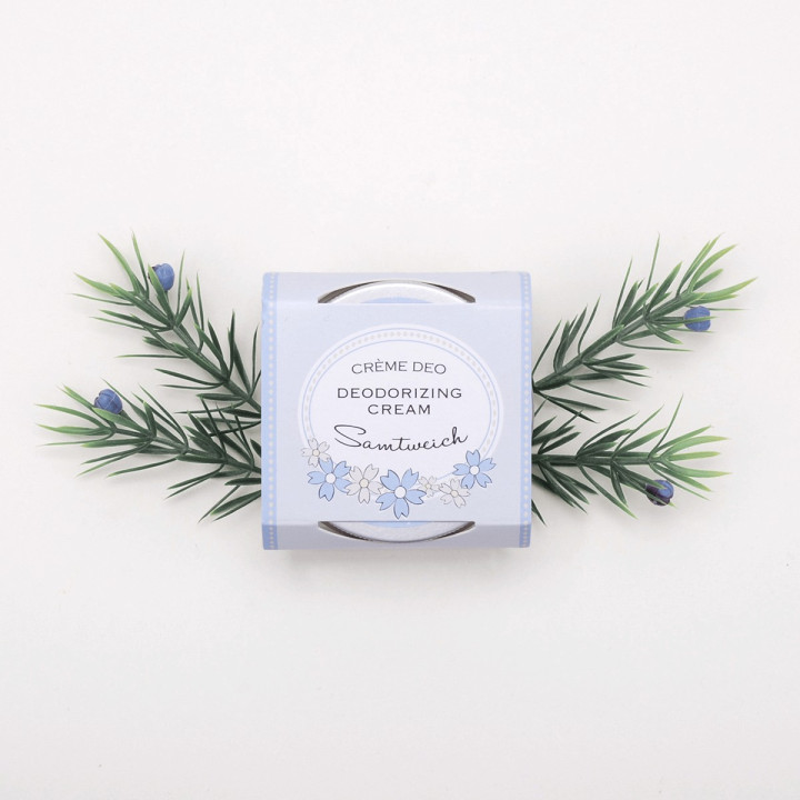 Déodorant crème 50ml BASICS, senteur Agrumes/Jasmin/Bois de santal/Ambre