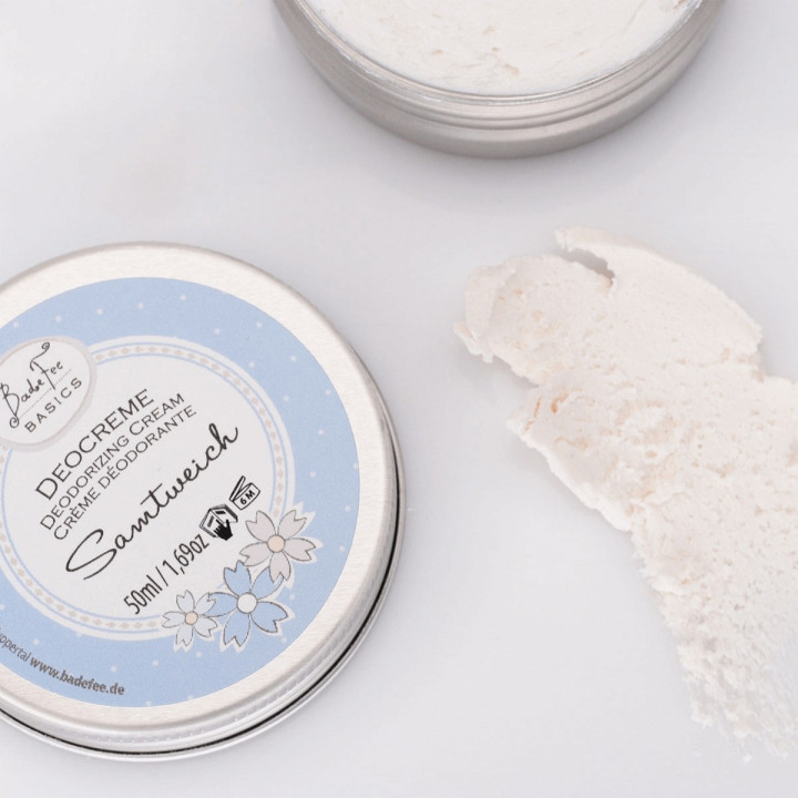 Déodorant crème 50ml BASICS, senteur Agrumes/Jasmin/Bois de santal/Ambre