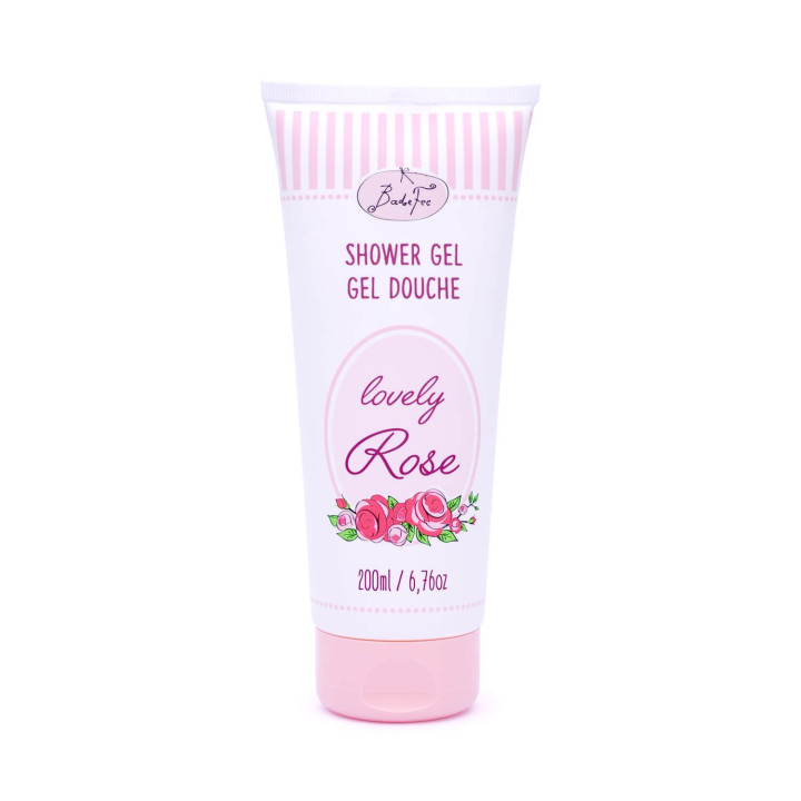 Gel douche 200ml YOGHURT LINE, senteur Rose