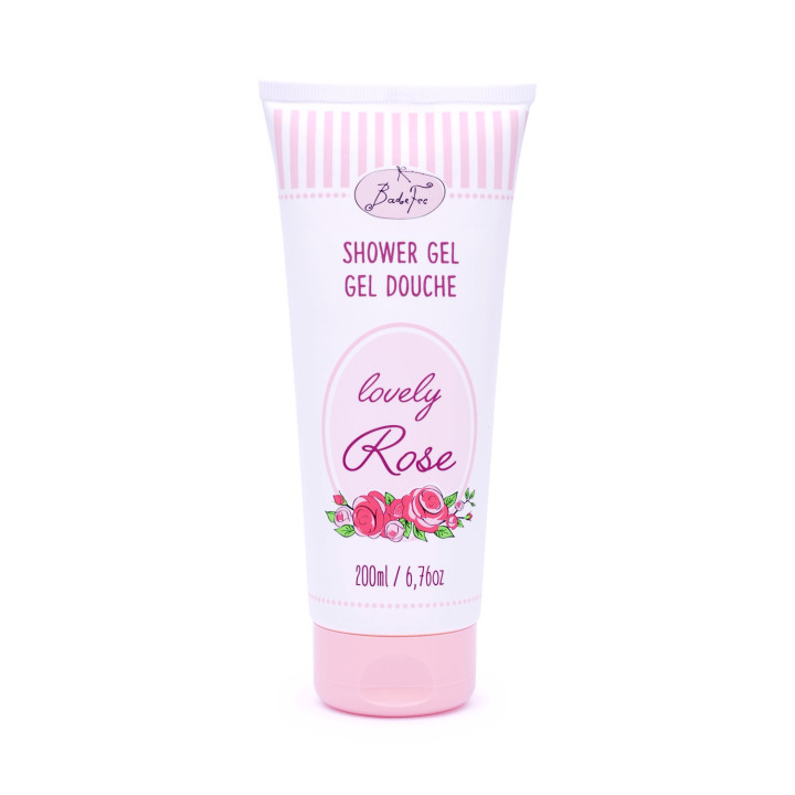 Gel douche 200ml YOGHURT LINE, senteur Rose