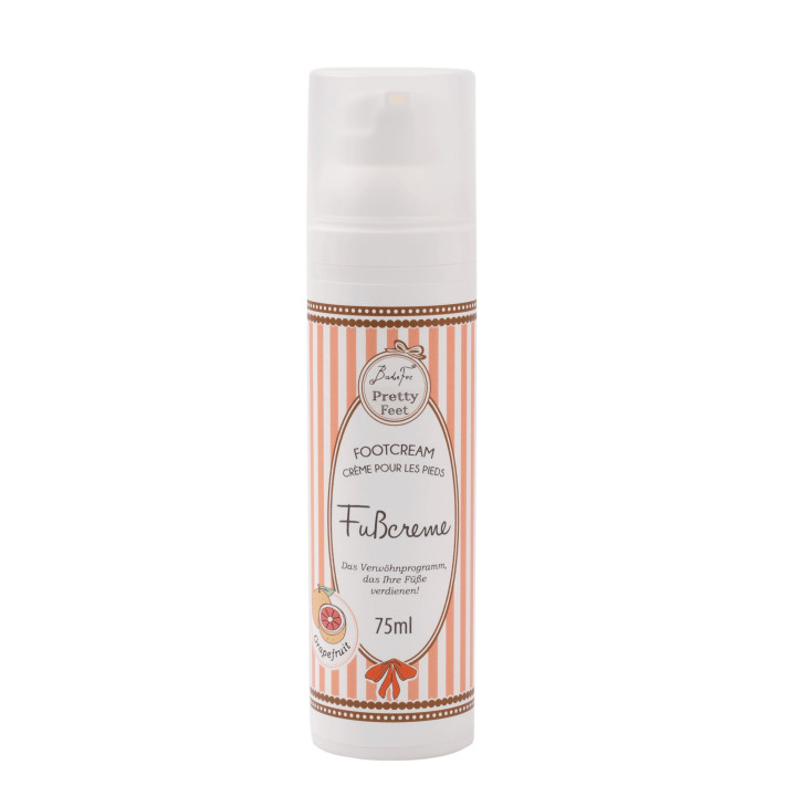 Crème pour les pieds 75ml PRETTY FEET, senteur Pamplemousse
