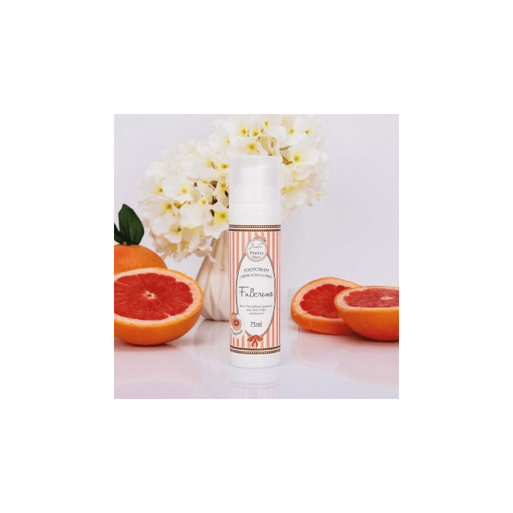 Crème pour les pieds 75ml PRETTY FEET, senteur Pamplemousse