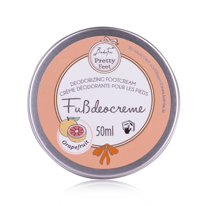 Déodorant pour les pieds 50ml PRETTY FEET, senteur Pamplemousse