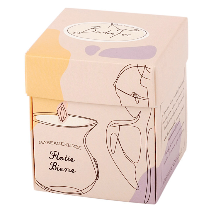 Bougie de massage 70g BEE, senteur Vanille