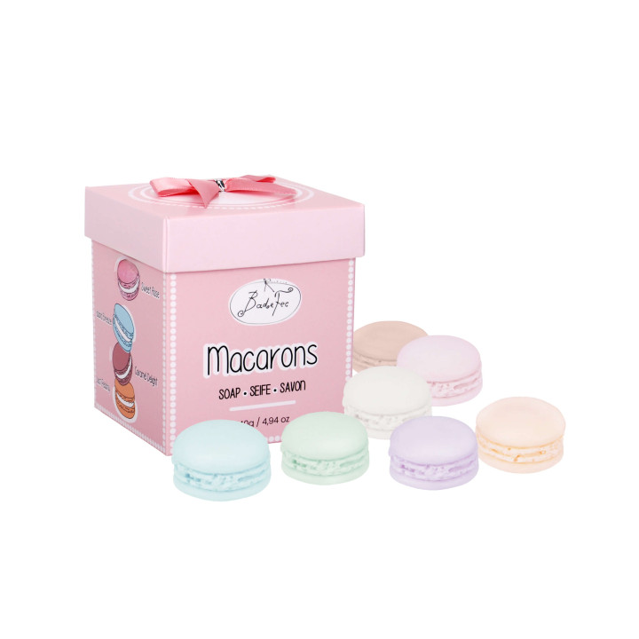 Coffret de 8 savons glycérine MACARON