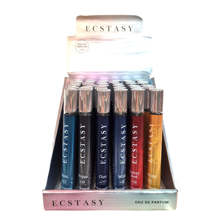 Eau de parfum 30ml ECSTASY FOR HIM, 6 modèles assortis