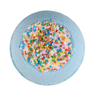 Boule effervescente pour le bain "BORA BORA" 190g, senteur ylang ylang