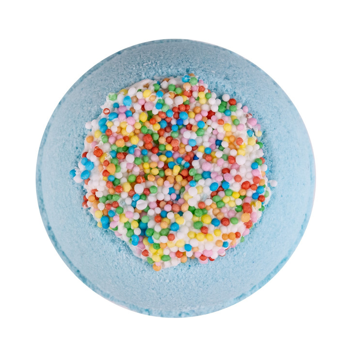 Boule effervescente pour le bain "BORA BORA" 190g, senteur ylang ylang