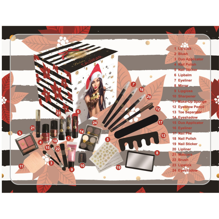 Calendrier de l'Avent Maquillage LADY