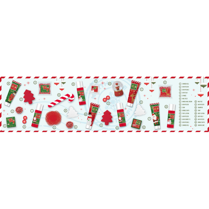 Calendrier de l'avent cosmétiques SWEET MOMENT