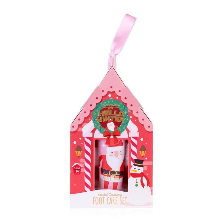 Coffret pour les pieds+ chaussettes HELLO WINTER