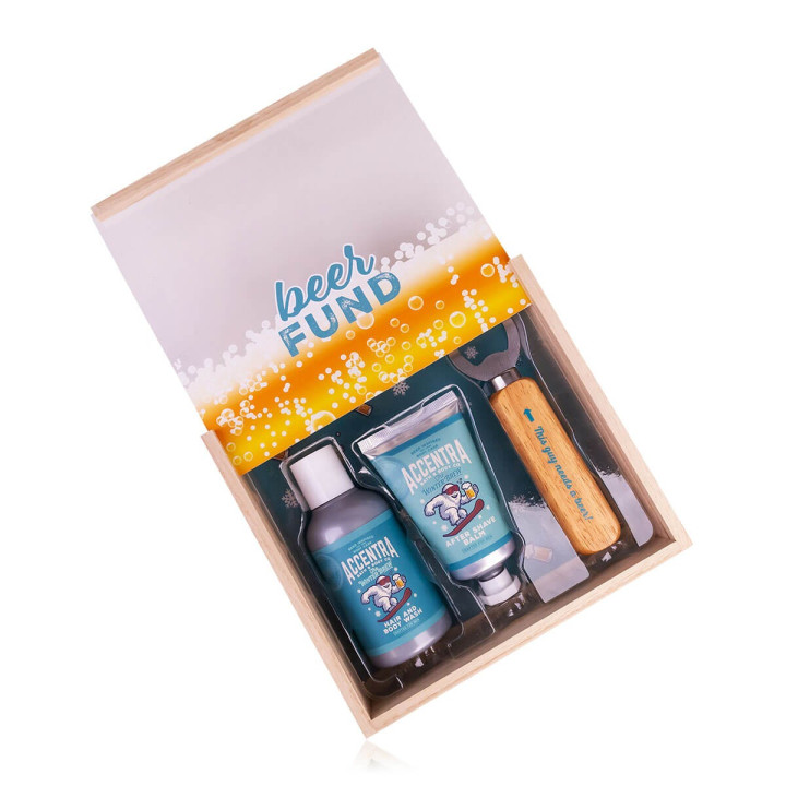 Coffret pour le corps +tirelire MEN'S COLLECTION WE