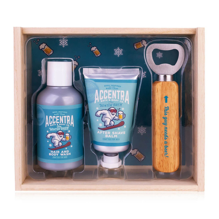 Coffret pour le corps +tirelire MEN'S COLLECTION WE