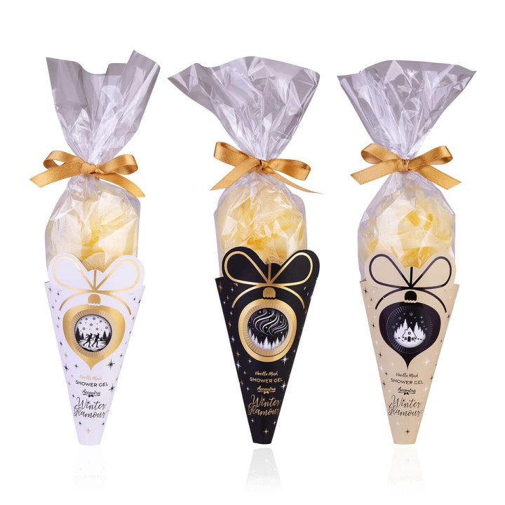 Coffret pour la douche WINTER GLAMOUR, 3 modèles assortis