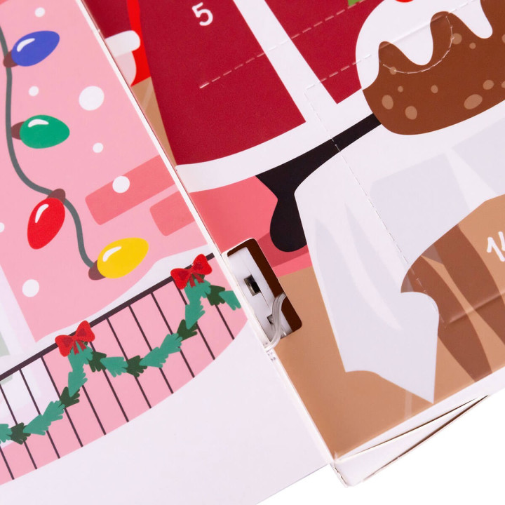 Calendrier de l'avent cosmétiques éclairé par Led HELLO WINTER