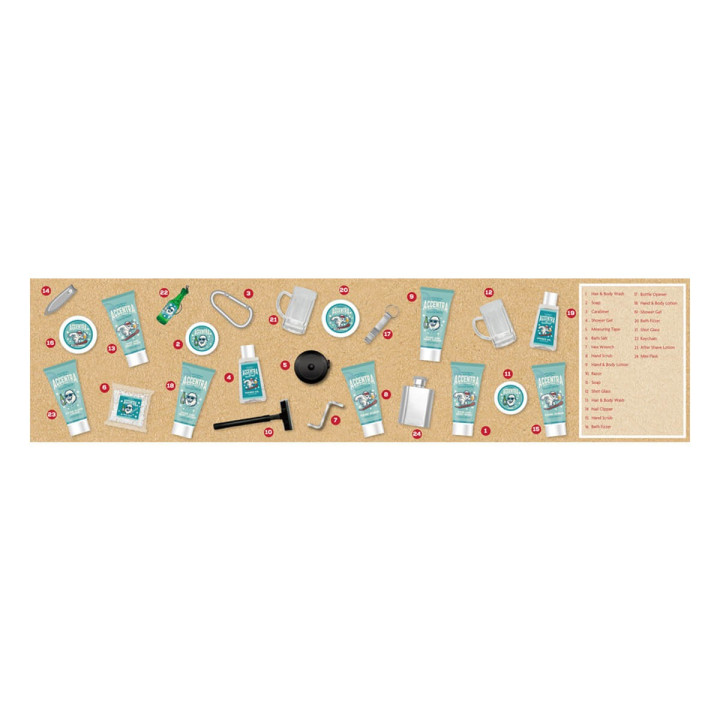 Calendrier de l'avent cosmétiques MEN'S COLLECTION WE