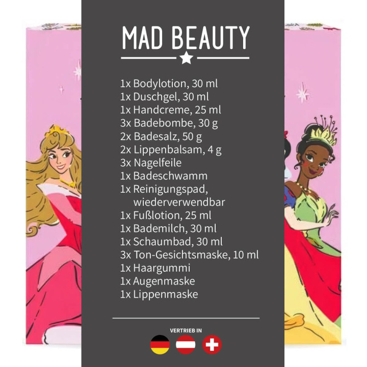 Calendrier de l'avent cosmétiques CLASSIC PRINCESS
