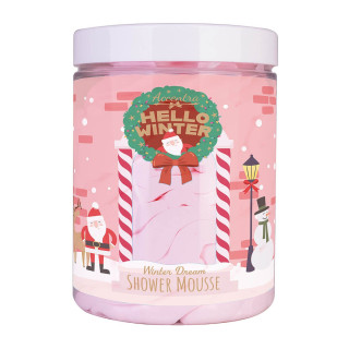 Mousse de douche 190g HELLO WINTER, senteur Orange/Grenade