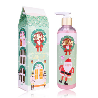 Distributeur savon mains 290ml HELLO WINTER