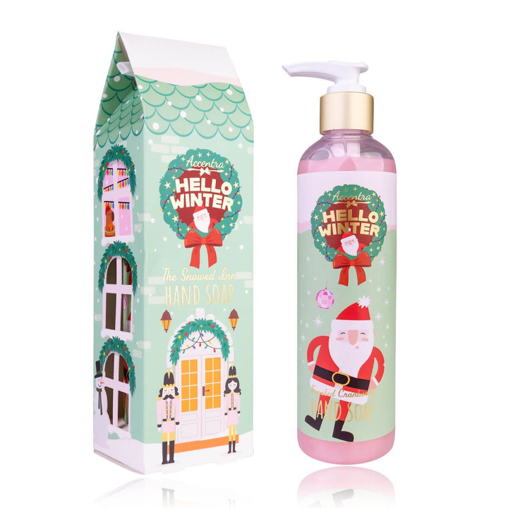 Distributeur savon mains 290ml HELLO WINTER